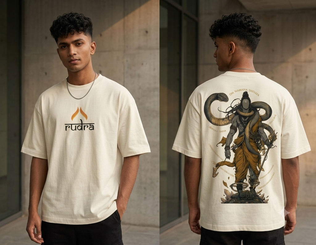 YUGA RUDRA Oversized T-Shirt