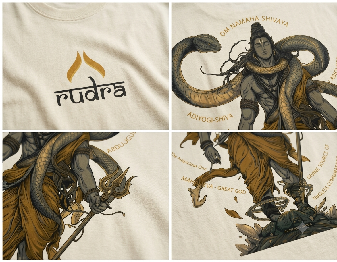 YUGA RUDRA Oversized T-Shirt