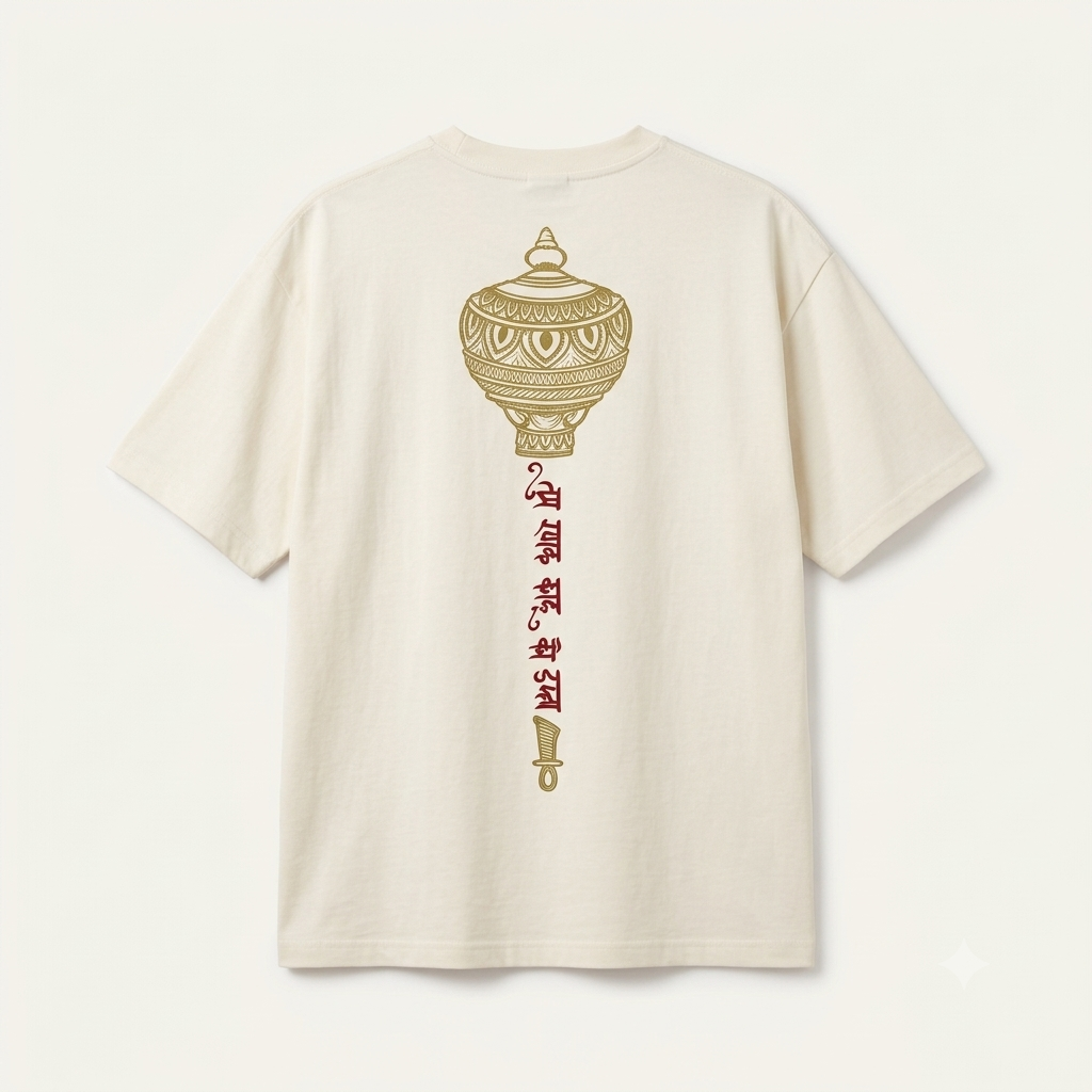 YUGA VAJRANGABALI Oversized T-Shirt — Black
