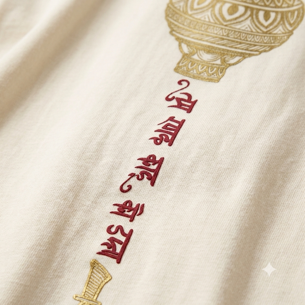 YUGA VAJRANGABALI Oversized T-Shirt — Black